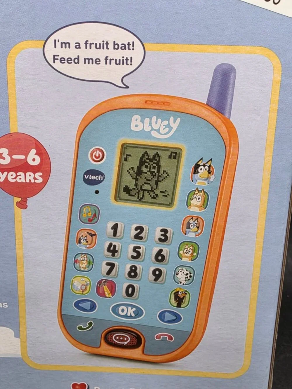 Bluey VTech Ring Ring Phone For Kids 3–6 Years With Games